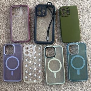 Assorted Phone Cases for Electronics Cell Phones